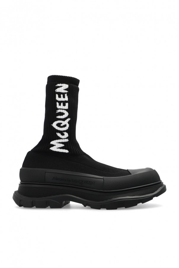 Alexander mcqueen deals sock sneakers